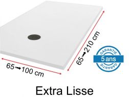 Extra-smooth non-slip shower tray - LISO
