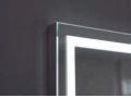 Rectangular mirror, front lighting, adjustable LED color - VISEU
