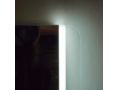 Rectangular mirror, front lighting, adjustable LED color - ACORES