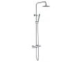 Design Shower column, Mixer Tap, Round  20 cm - TALAVERA CHROME