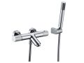 Bathtub mixer with shower, thermostatic - TALAVERA CHROME