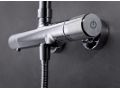 Shower / bathtub column, thermostatic - TALAVERA CHROME