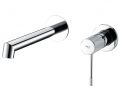 Recessed wall-mounted faucet, single lever, length 194 mm - TALAVERA CHROME