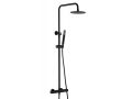 Shower column, thermostatic - TALAVERA BLACK