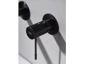 Recessed wall-mounted faucet, single lever, length 194 mm - TALAVERA BLACK