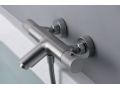 Bathtub mixer with shower, thermostatic - TALAVERA BRUSHED NICKEL 