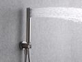 Built-in shower, thermostatic and rain shower head  25 cm - TALAVERA BRUSHED NICKEL 