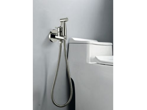 Faucet shower wc, mixer - BRAGA NICKEL BROSS