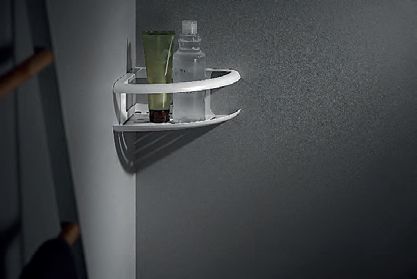 Holder for soaps and shower bottles - MADRID WHITE