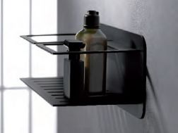 Holder for soaps and shower bottles - BILBAO BLACK