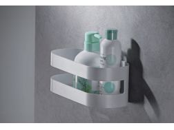 Holder for soaps and shower bottles - VALENCE WHITE