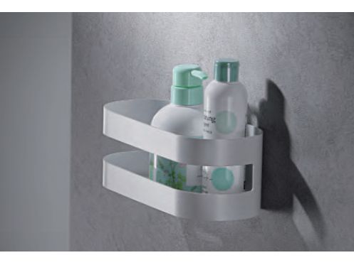 Holder for soaps and shower bottles - VALENCE WHITE