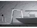 Design washbasin tap, mixer, height 157 and 294 mm - EJIDO CHROME