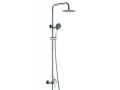 Design Shower column, Mixer Tap, Round  20 cm - EJIDO CHROME