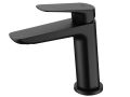 Design washbasin tap, mixer, height 157 and 294 mm - EJIDO BLACK