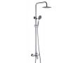 Design Shower column, Mixer Tap, Round  20 cm - PATERNA CHROME