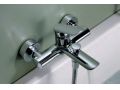 Bathtub mixer with shower, thermostatic - PATERNA CHROME