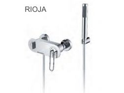 Shower mixer tap, mixer - RIOJA CHROME