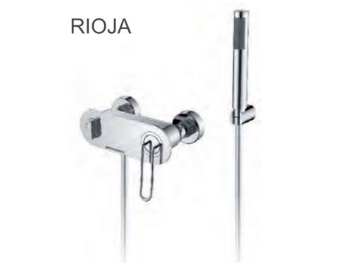 Shower mixer tap, mixer - RIOJA CHROME