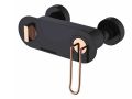 Shower mixer tap, mixer - RIOJA BLACK OR ROSE