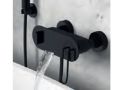 Shower mixer tap, mixer - RIOJA BLACK