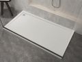 Shower tray, right angle drainage - CORIAN  CORNER RIGHT