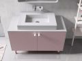 Washbasin, 50 x 100 cm, in Corian  - CUADRO 50