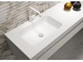 Washbasin, 50 x 100 cm, in Corian  - CURVADA 45