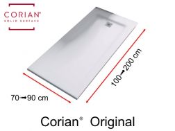 Shower tray, design in Corian ® - ORIGINAL