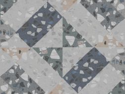 Terrazzo Decor 3 20x20 cm - Floor tiles, traditional patterns