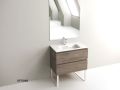 Vanity unit __plus__ washbasin __plus__ mirror - VALENCIA 2T