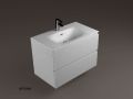 Vanity unit __plus__ washbasin __plus__ mirror - VALENCIA 2T