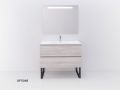 Vanity unit __plus__ washbasin __plus__ mirror - VALENCIA 2T