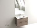 Vanity unit __plus__ washbasin __plus__ mirror - VALENCIA 2T