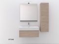 Vanity unit __plus__ washbasin __plus__ mirror - VALENCIA 1T