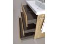 Vanity set with 3 drawers __plus__ washbasin __plus__ mirror - BARCELONE 3T