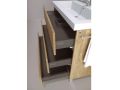 Furniture set 3 drawers __plus__ double sinks __plus__ mirror - BARCELONE 2V