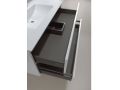 Vanity set with 2 drawers __plus__ washbasin __plus__ mirror - BARCELONE 3S