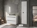 Vanity unit __plus__ washbasin __plus__ mirror - CADIX 45