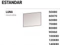 Vanity set with  60 cm - 2 drawers __plus__ washbasin __plus__ mirror - COLORS FORTY 2T