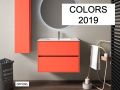 Vanity set with  60 cm - 2 drawers __plus__ washbasin __plus__ mirror - COLORS FORTY 2T