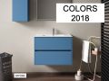 Vanity set with  80 cm - 2 drawers __plus__ washbasin __plus__ mirror - COLORS FORTY 2T