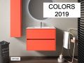 Vanity set with  80 cm - 2 drawers __plus__ washbasin __plus__ mirror - COLORS FORTY 2T