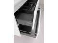 Vanity set with  80 cm - 2 drawers __plus__ washbasin __plus__ mirror - COLORS FORTY 2T