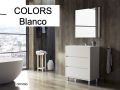 Vanity set with  60 cm - 3 drawers __plus__ washbasin __plus__ mirror - COLORS FORTY 3T