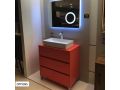 Vanity set with  60 cm - 3 drawers __plus__ washbasin __plus__ mirror - COLORS FORTY 3T