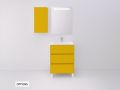 Vanity set with  80 cm - 3 drawers __plus__ washbasin __plus__ mirror - COLORS FORTY 3T