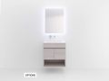 2-door cabinet set with niche __plus__ washbasin __plus__ mirror - ALICANTE 2P