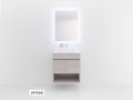 2-door cabinet set with niche __plus__ washbasin __plus__ mirror - ALICANTE 2P