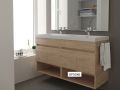 4-door furniture set with niche __plus__ double basin __plus__ mirror - ALICANTE 2V